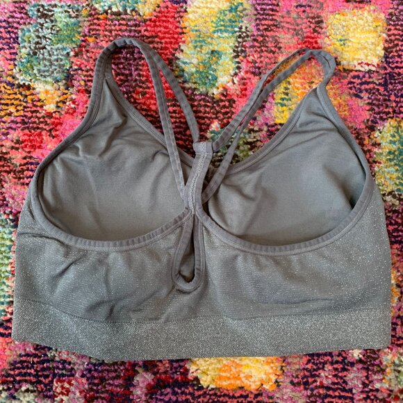 Gray Puma Sports Bra - Picture 2 of 2